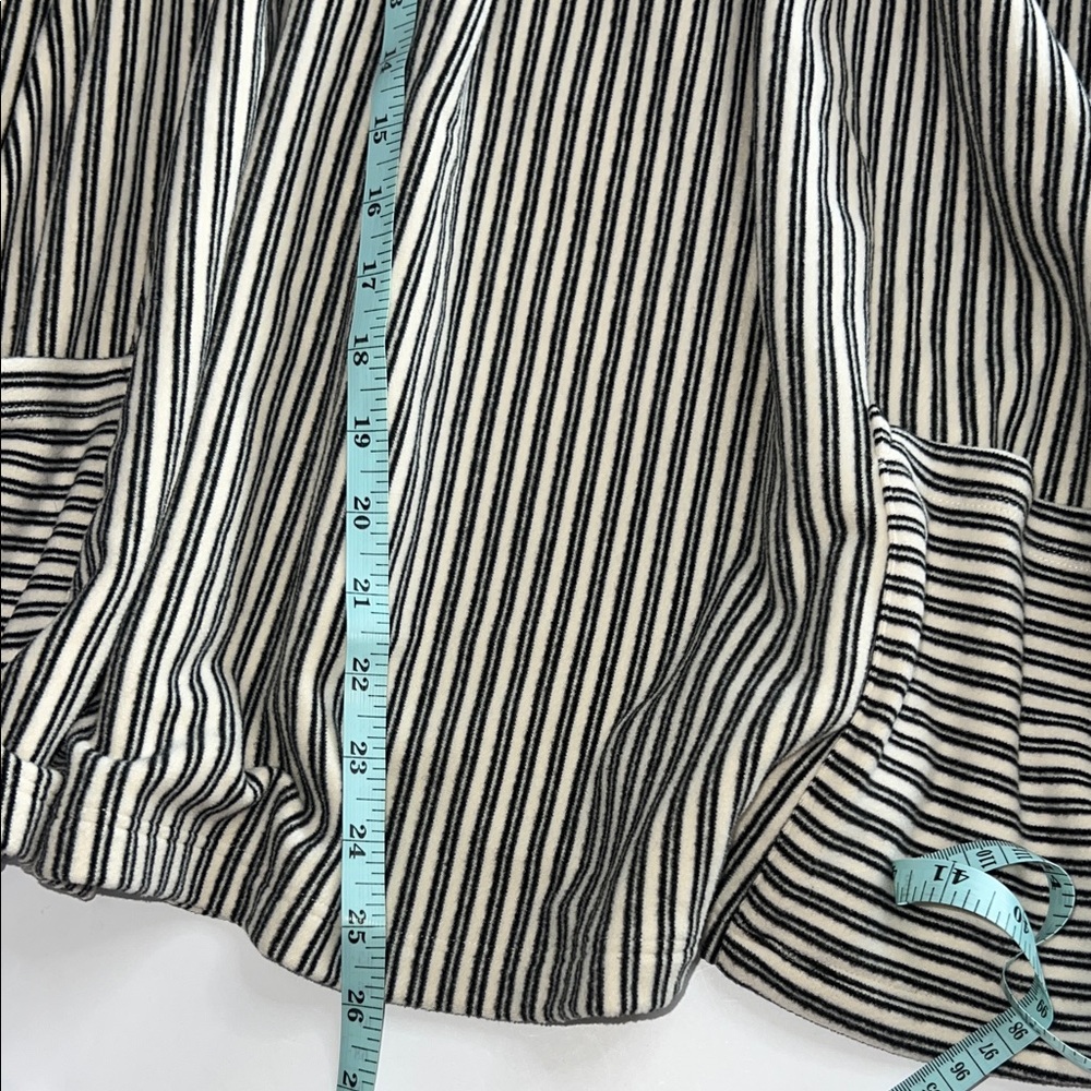 Vignette Black and White Striped Dress - Picture 8 of 9